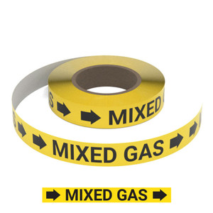 Mixed Gas - Pipe Marking Roll
